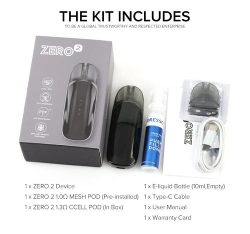 جهاز سحبة زيرو 2 رينوفا فابريسو Vaporesso Renova Z...
