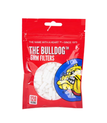 فلاتر بولدوق قطنية احمر 6 ملي - THE BULDOG