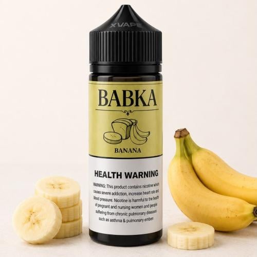 نكهة فيب بابكا موز 100مل - BABKA BANANA VAPE 100ML