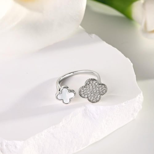 خاتم نسائي إيفلور Efleur | فضة عيار 925