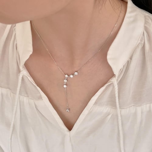 سلسال نسائي إِليارا فضة عيار 925