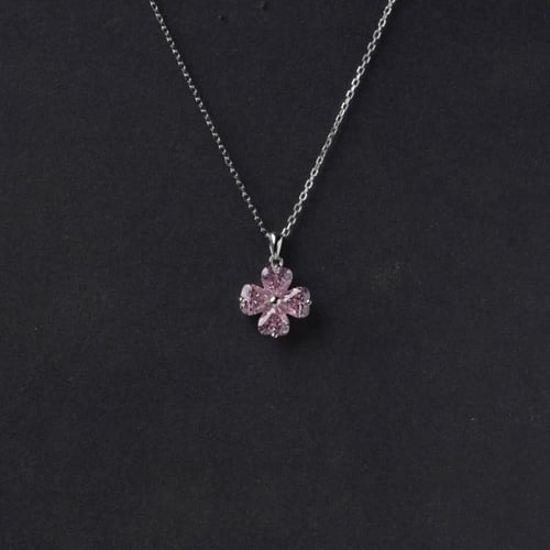 سلسال وردة Pink | فضة عيار 925