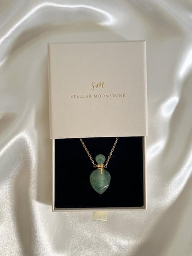 قلادة حجر جرين أفينتورين