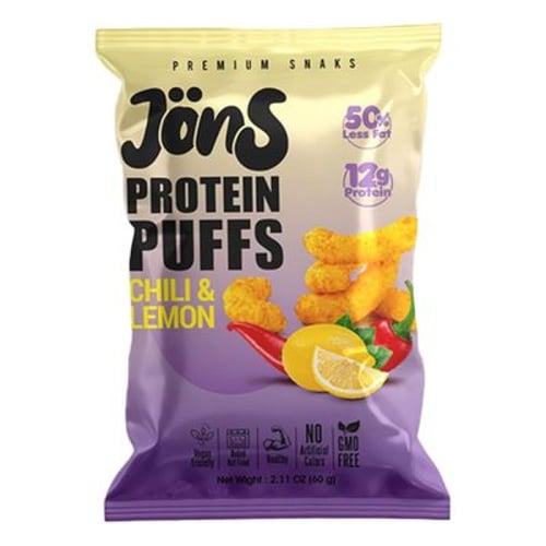 منتفخات ذرة بروتين جونز بنكهة الشطة والليمون Jöns...