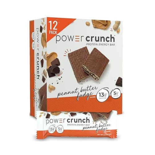 باور كرنش ويفر بروتين بنكهة زبدة الفول السودان | P...