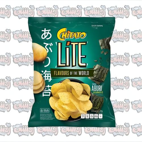 شيبس شيتاتو لايت بنكهة الأعشاب البحرية | Chitato L...