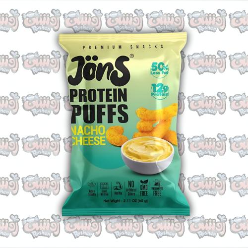 مقرمشات ذرة بروتينية جونز بنكهة جبنة الناتشو Jöns...