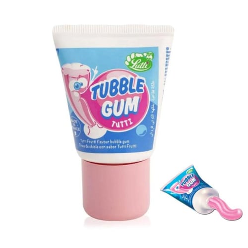 علكة تابل غم بنكهة التوتي فروتي – علك فقاعات Lotte...