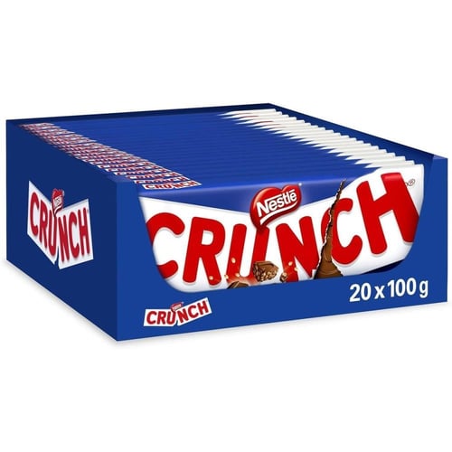 لوح شوكولاتة نستله كرانش بالحليب مع الأرز المقرمش...