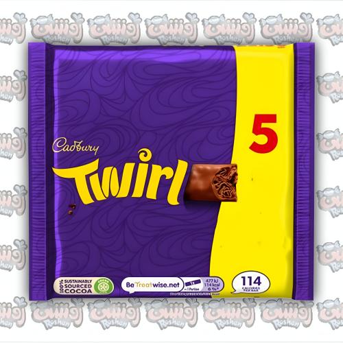 شوكولاتة كادبوري تويرل 5 أصابع 114 جم Cadbury Twir...