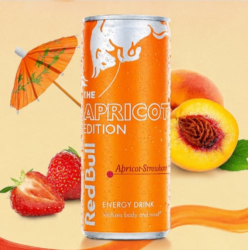 مشروب الطاقة ريد بول Red Bull Apricot Edition – مش...