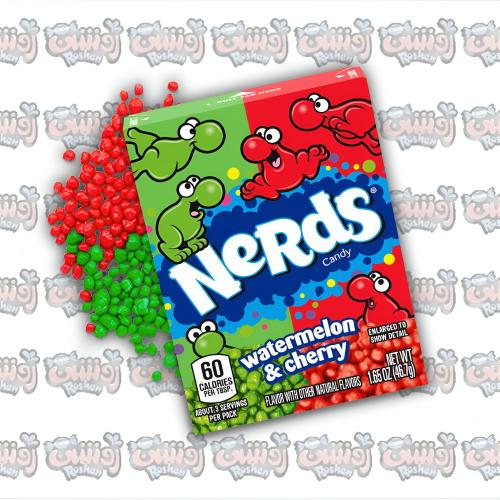 نيردز نكهة البطيخ والكرز 46.7 جرام- Nerds Candy Wa...