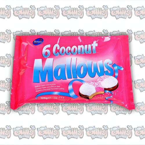مالوز بسكويت مارشميلو بجوز الهند 125غ | Burton’s C...