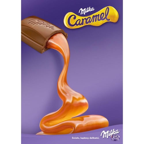 شوكولاتة ميلكا كراميل 100 جم Milka Caramel Milk Ch...