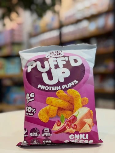 منتفخات بروتين بافد أب جبنة وفلفل حار Puff’d Up Pr...