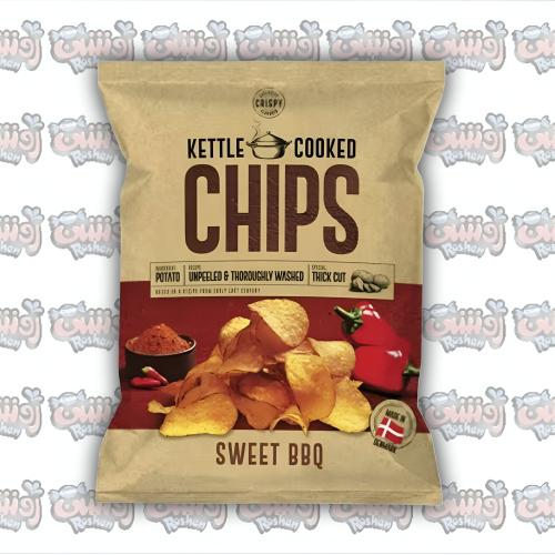 رقائق بطاطس OK Snacks كيتل باربيكيو حلو 150 جم OK...