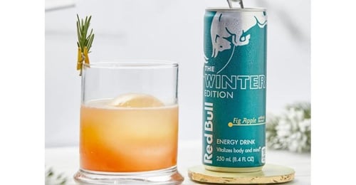 ريد بول الإصدار الشتوي بنكهة التين والتفاح الدافئة...