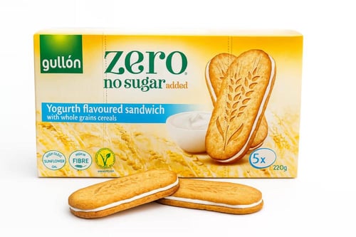 جولن زيرو بسكويت محشي بكريمة الزبادي خالٍ من السكر...