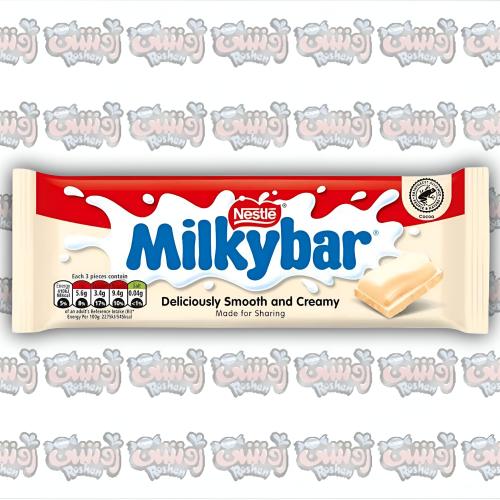 لوح شوكولاتة نستله ميلكي بار البيضاء 90 جم Nestlé...