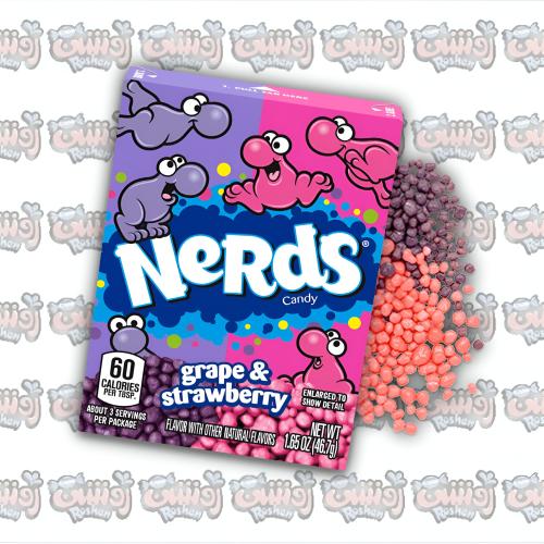 نيردز حلوى بنكهة العنب والفراولة 46.7 جم | Nerds C...