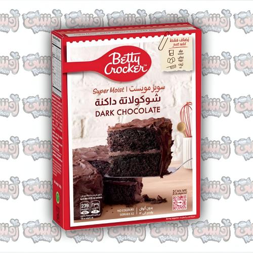 خليط كيك بيتي كرووكر سوبر مويست شوكلاتة داكنة 360...