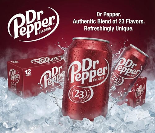 مشروب دكتور بيبر الأصلي – علبة 355 مل Dr Pepper Or...