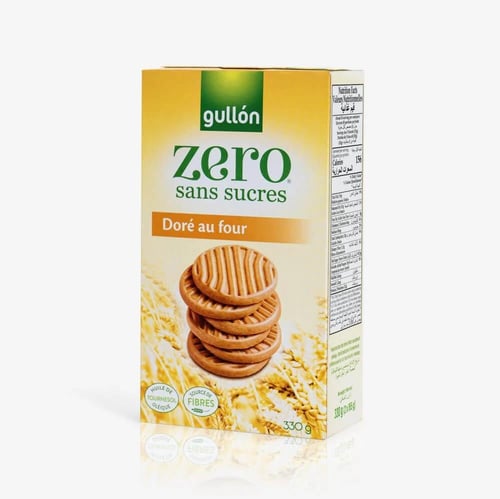 جولن زيرو بسكويت دورادا بدون سكر 330 جم | Gullón Z...