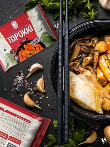 كعكة الأرز الكورية توبوكي الأصلية – جود سيول 133 ج...