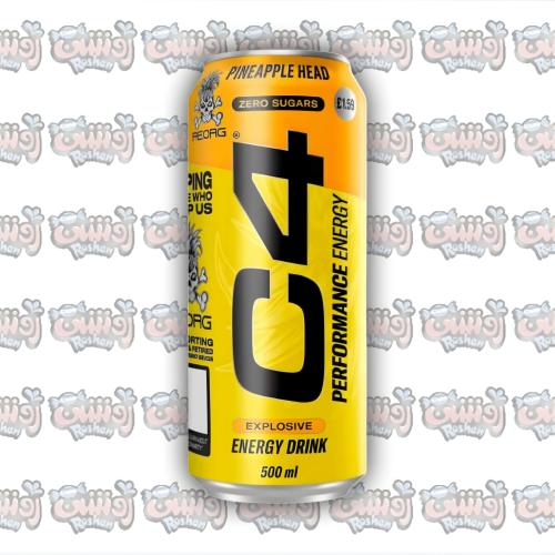 مشروب طاقة C4 أناناس 500 مل – بدون سكر C4 Energy D...