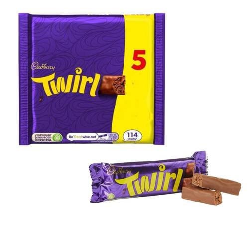 شوكولاتة كادبوري تويرل 5 أصابع 114 جم Cadbury Twir...