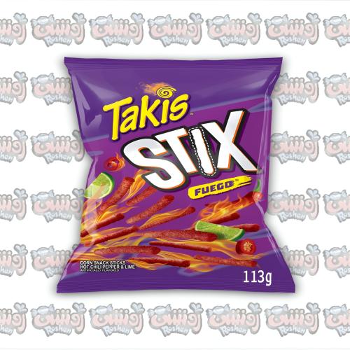 تاكيس ستيكس فويغو Takis Stix Fuego - اعواد مقرمشة...