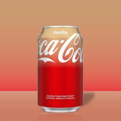 كوكاكولا فانيليا 355 مل Coca-Cola Vanilla Soda 355...