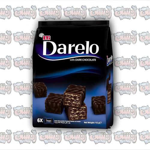 ويفر إيتي داريلو شوكولاتة داكنة وكريمة 112 جم Eti...