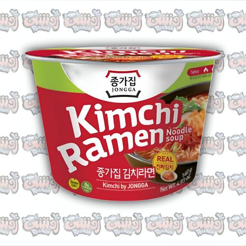 نودلز كيمتشي رامين من جونجا بكيمتشي حقيقي | JONGGA...