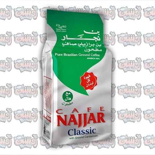 قهوة بن نجار كلاسيك بالهيل مطحونة | Bin Najjar Cla...