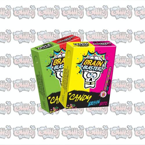 برين بلاستر حلوى حامضة بوسط مسحوق 45 جم (حبة) Brai...