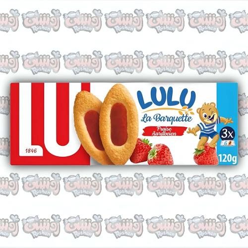 لو بسكويت فرنسي لولو لا باركيت بالفراولة 120 جم -...