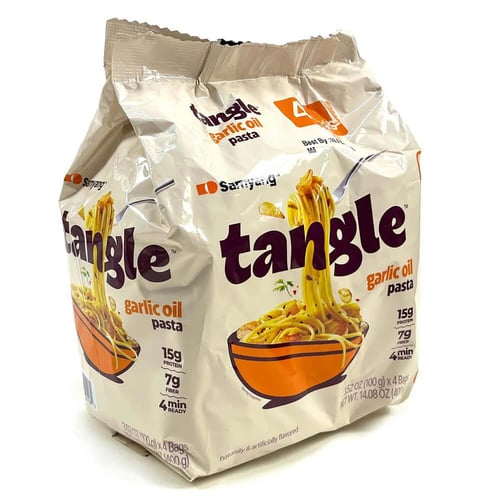 نودلز ساميانغ تانجل بزيت الثوم – 4 أكياس | Tangle...