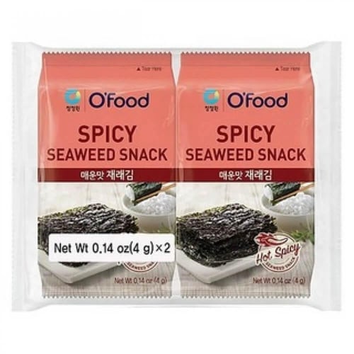 أوفود أعشاب بحرية متبلة وجبة خفيفة 4 جم × 2 | OFoo...