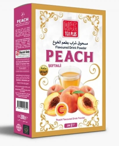 مسحوق شراب رايز تي بلس بنكهة الخوخ | Rise Tea Plus...