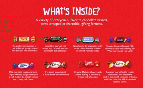 شوكولاتة سلبريشن علب فاخرة - 500 جم