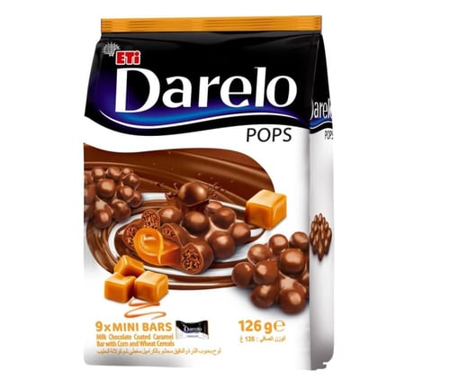 شوكولاتة إيتي داريلو بوبس كراميل 126 جم Eti Darelo...
