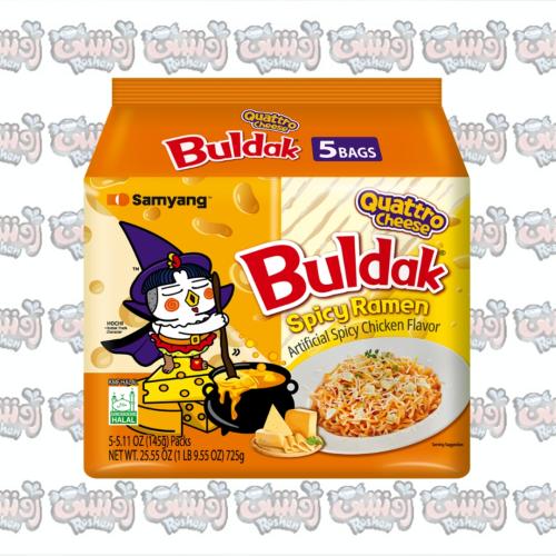 ساميانج بولداك رامن دجاج حار أربعة أجبان — 5 × 145...
