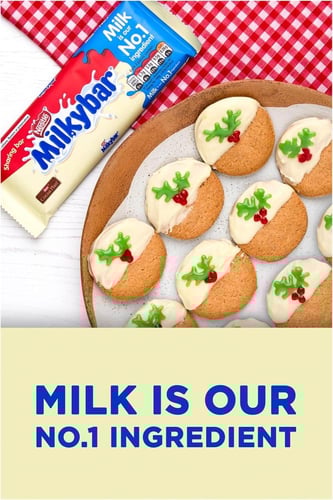 لوح شوكولاتة نستله ميلكي بار البيضاء 90 جم Nestlé...