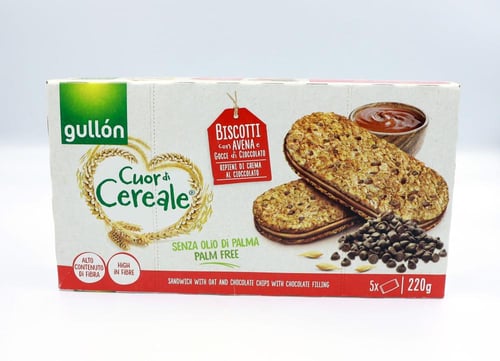 جولن بسكويت شوفان بقطع الشوكولاتة 220 جم | Gullón...