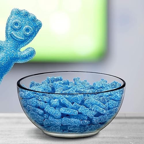 ساور باتش حلوى حامضة بنكهة التوت الأزرق 130 جم — S...