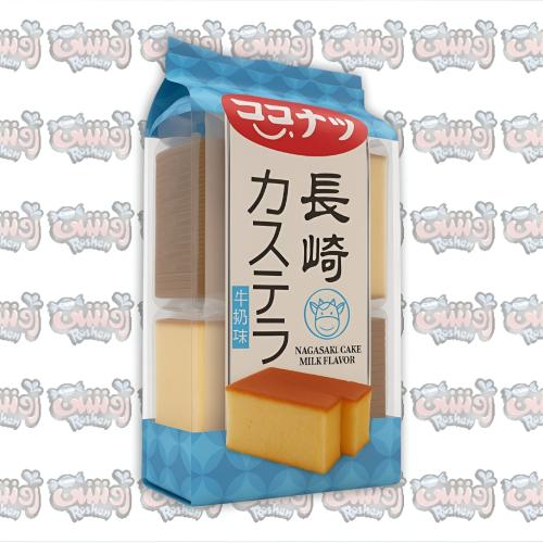 كيك ناغاساكي ياباني بنكهة الحليب الطازج | كيك قطني...