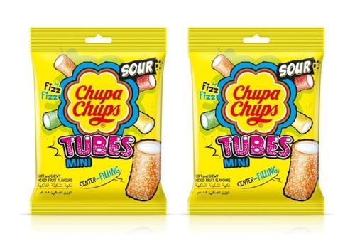 تشوبا تشوبس ميني تيوب – حلاوة جيلي حامضة 85 جم | C...