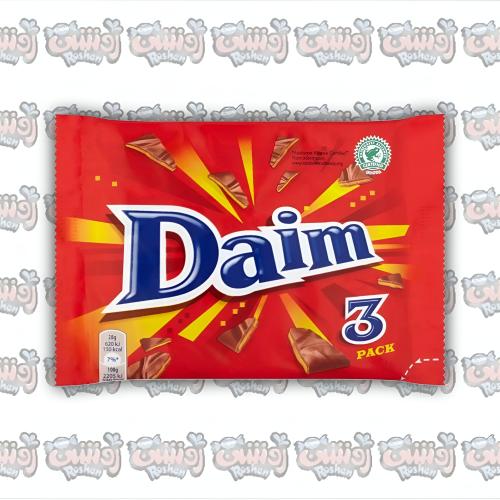 شوكولاتة دايم بالحليب مع كراميل اللوز المقرمش 3 قط...