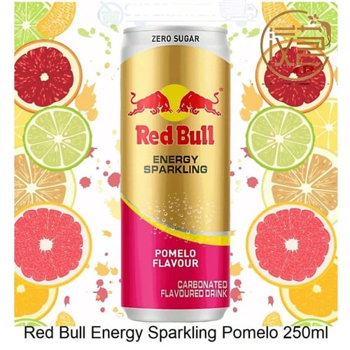 مشروب طاقة ريد بول سباركلينج بوميلو بدون سكر 250 م...